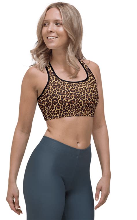 Leopard Gym Fitness And Sports Clothing Gearbaron