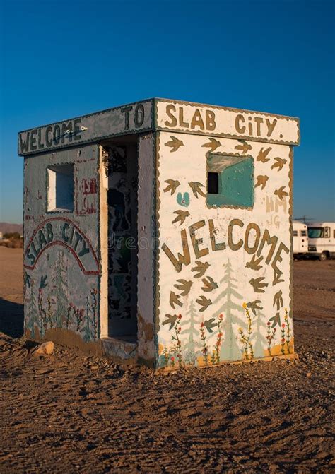 Slab City In The California Desert Editorial Photography Image Of Rural Slab 185027752