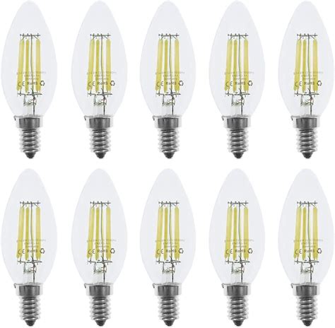 E Led Candle Bulb Dimmable W W Equivalent Cool White K Ses