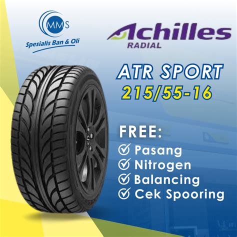 Jual Ban Mobil 215 55 Ring 16 Achilles ATR SPORT Shopee Indonesia