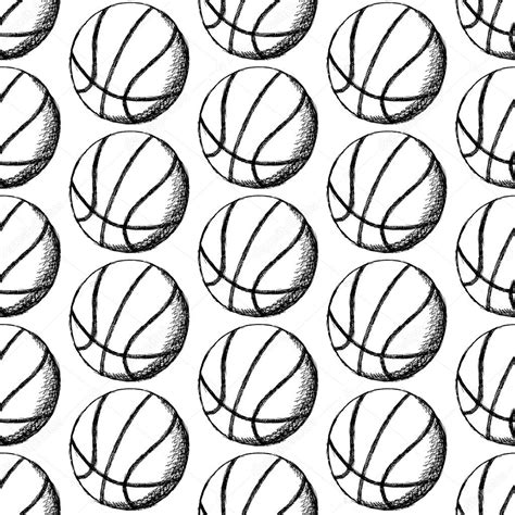 Basketball Ball Sketch