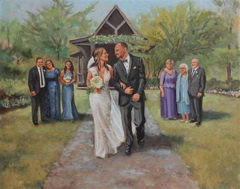 Ramblings from a painter: Two Wedding Paintings