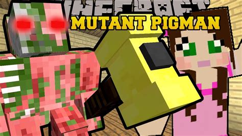 Minecraft MUTANT ZOMBIE PIGMAN 2 NEW MUTANTS Custom Command YouTube