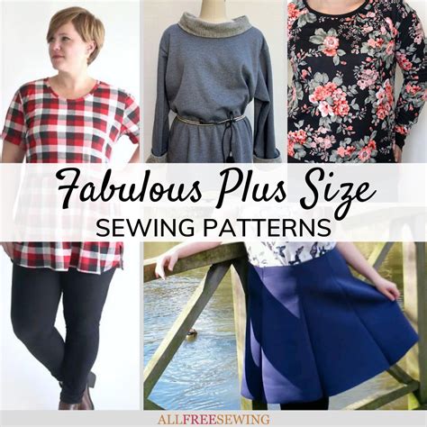 25 Free Plus Size Sewing Patterns