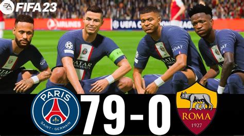 FIFA 23 MESSI RONALDO MBAPPE NEYMAR HAALAND ALL STAR PSG 79 0