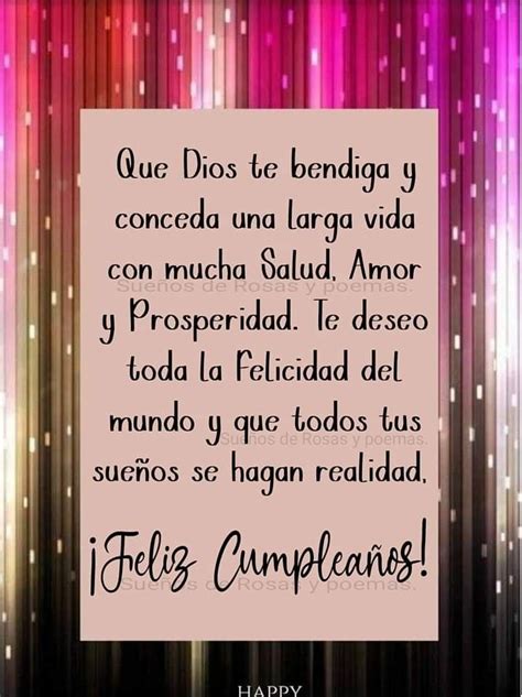 Pin De Cecilia Em Feliz Cumple Años Frases Feliz