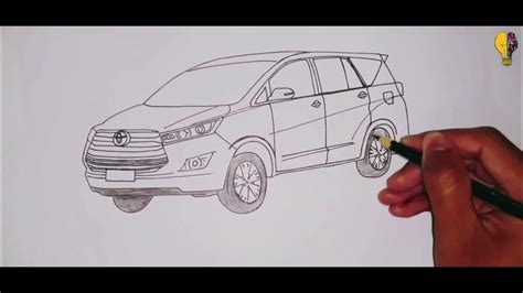 Menggambar Mobil Toyota Innova Reborn Toyota Innova Reborn Car Drawing टोयोटा इनोवा आर कार