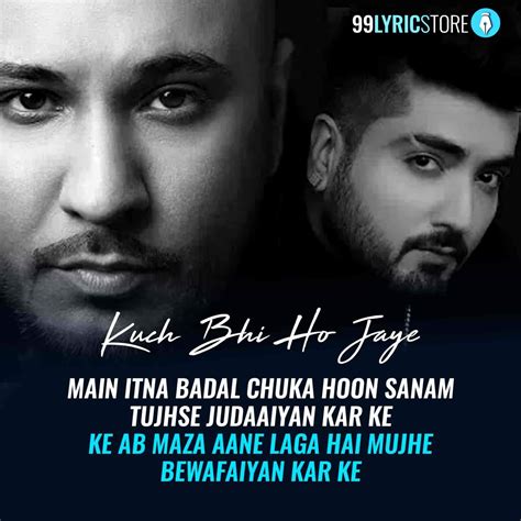 KUCH BHI HO JAYE LYRICS B Praak Jaani 99lyricstore