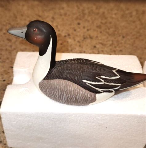 Vintage Avon Pintail Canvaback Decoy Duck Collector Duck