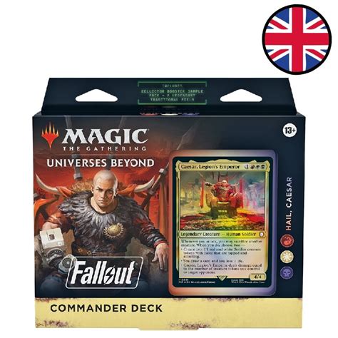 Deck Commander Univers Infinis Fallout Hail Caesar Magic En