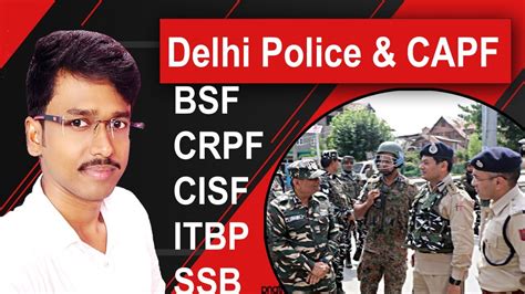 Ssc Capf Delhi Police Crpf Cisf Itbp Ssb Bsf Si Recruitment