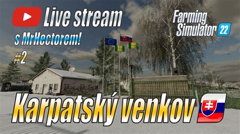 Live Stream S Mrhectorem Mapa Karpatsk Venkov Carpathian