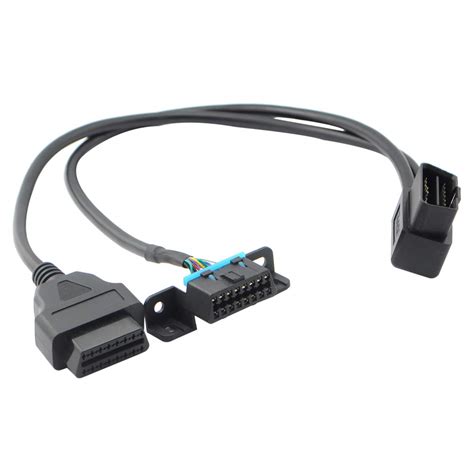 Buy Ikkegol Right Angle Universal Obd Obd Ii Pin Splitter Y Open