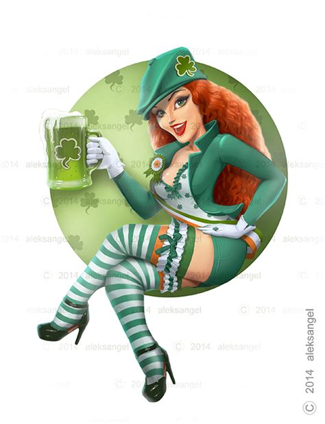 Leprechaun Girl By Aleksangel On Deviantart