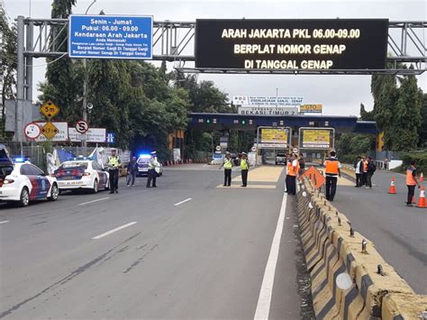 Mulai Hari Ini Ganjil Genap Kembali Diberlakukan Di Jakarta Ini