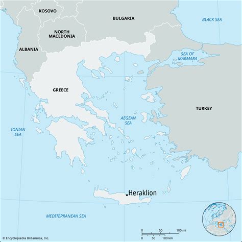 Heraklion | Greece, Map, History, & Population | Britannica