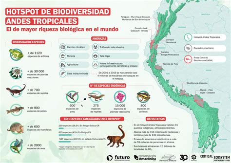 Biodiversidad Hotspot Andes Tropicales