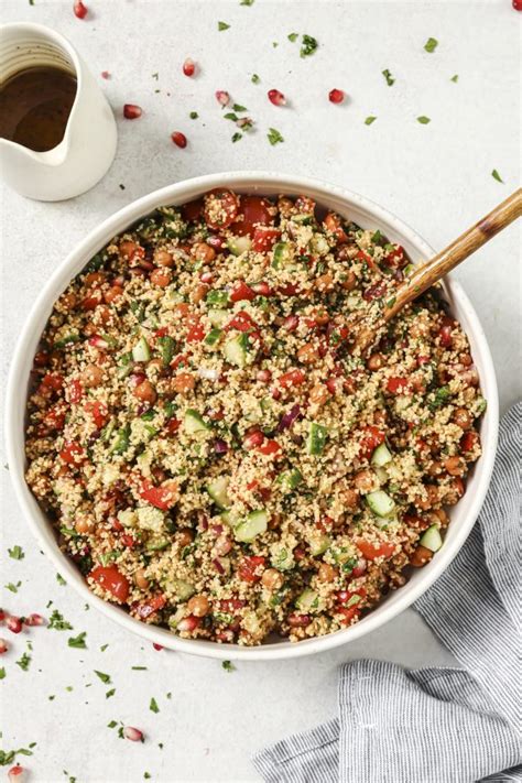 Orientalischer Couscous Salat Schnell Einfach Shibas Kitchen