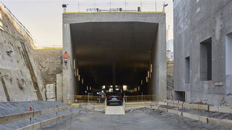 A Genève Le Tunnel De La Route Des Nations Est Percé Batimag