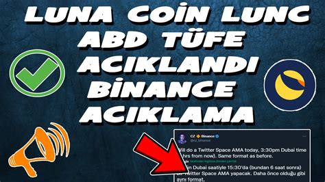 🚨🚨luna Coİn Lunc Abd TÜfe Verİlerİ Btc 18 Bİn GÖrdÜ 🚨🚨luna Lunc