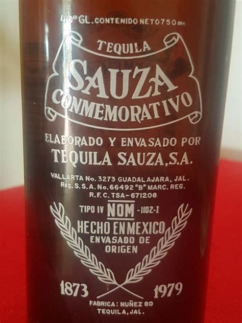 Tequila Sauza Blanco Bottled 1970s And Tequila Sauza Conmemorativo