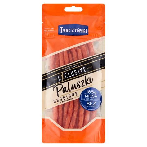 Tarczyński Kabanosy Exclusive paluszki drobiowe z wieprzowiną 95 g