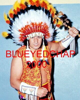 Chief Jay Strongbow Wrestler X Wrestling Photo Nwa Wwwf Ebay