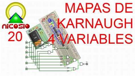 Circuitos Digitales 20 Mapas De Karnaugh Con 4 Variables Youtube