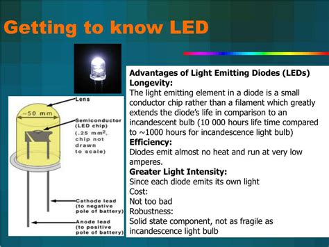 PPT LIGHT EMITTING DIODE Design Principles PowerPoint Presentation