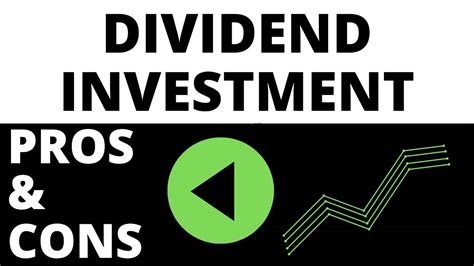 Understanding Dividend Investment The Pros And Cons Of Dividend