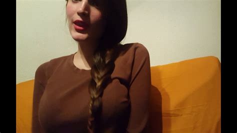 Asmr Hair Play Styling And Braiding Como Me Hice Mi Trenza Del Otro