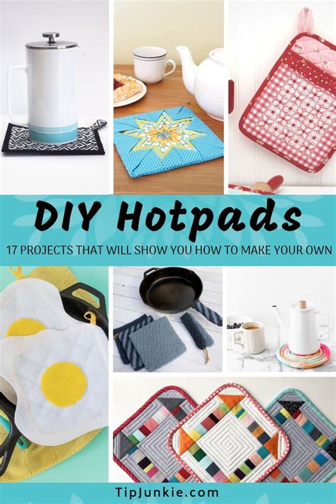 17 Hot Pad Patterns To Crochet And Sew Hot Pads Crochet Hot Pads