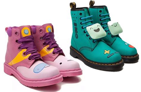 Dr Martens Adventure Time Princess Bubblegum Bmo Boots Kick Up Your