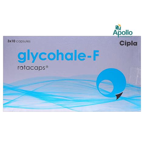 Glycohale F Rotacaps S Price Uses Side Effects Composition