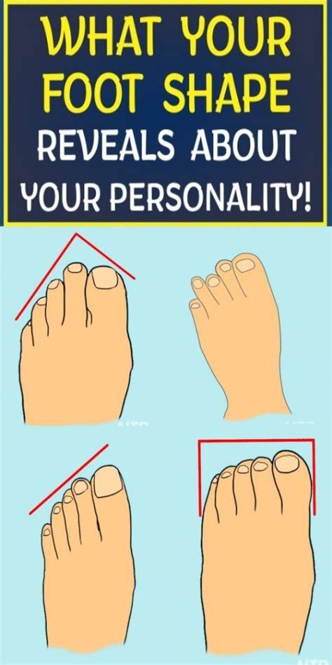 What Your Foot Shape Reveals About Your Personality Health Health