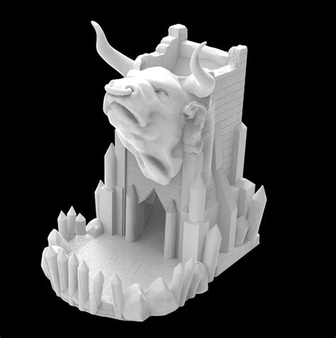 Possibly Cool Dice Towers Classic Minotaurs Folksy