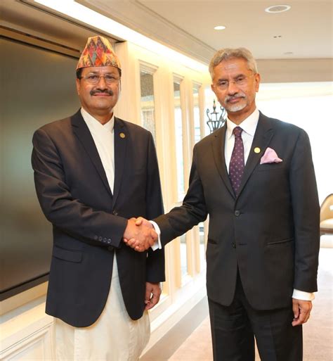 Foreign Minister Saud Indian Counterpart Jaishankar Hold Talks