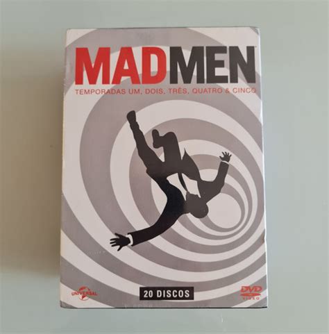 Box Dvd Mad Men 1ª A 5ª Temporadas Completas Lacrado Frete grátis