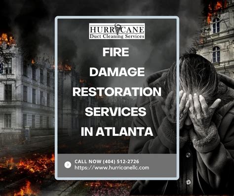 Fire Damage Restoration Services In Atlanta