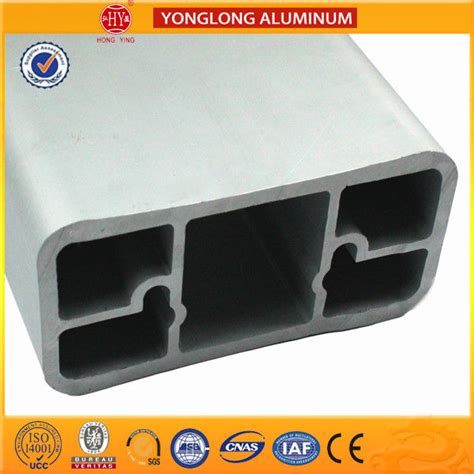 Anodized Aluminium Extrusion Profiles For Industrial Natural Silver