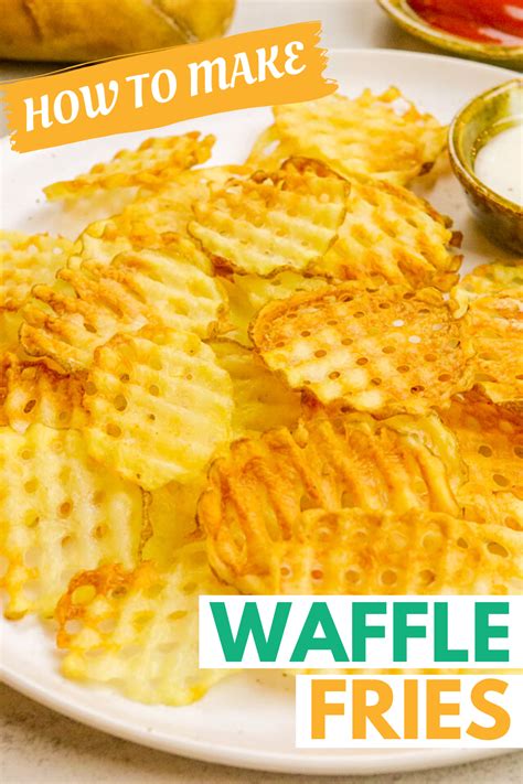 Homemade Waffle Fries Chick Fil A Copycat Recipe Only 3 Ingredients