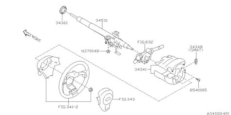 Subaru Forester L Cvt Xt Premium Steering Column Bushing