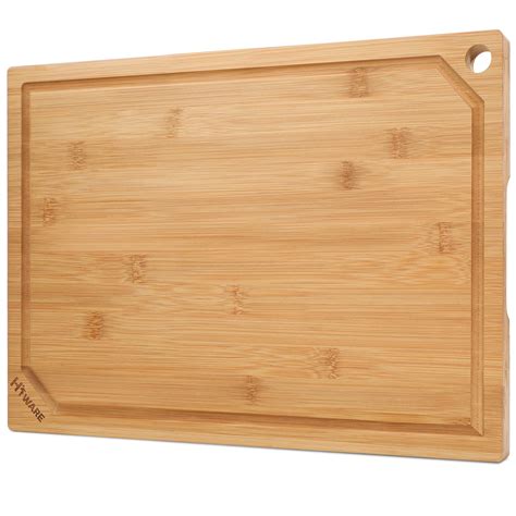 Hiware Extra Large Bamboo Cutting Board For Kitchen Heavy Duty Wood