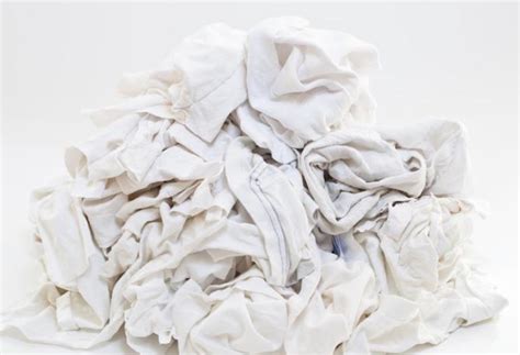 Cs Recycle White Knit Rags 50lbcs Frwkd50n American Sanitary Supply