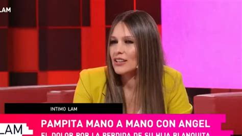 Pampita habló del dolor por la muerte de su hija Blanca