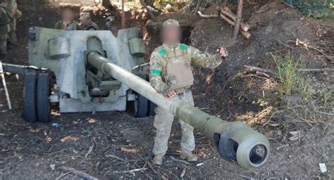 The Armed Forces Of Ukraine Showed Rare Bs Mm Gun From S