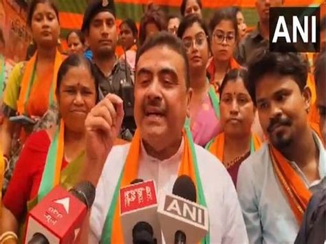 Bjp Leader Suvendu Adhikari Urges West Bengal Governor To Prevent