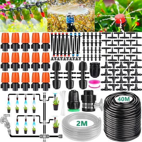 BEYAOBN 40M Kit Irrigazione Orto Ala Gocciolante Kit Di Irrigazione A