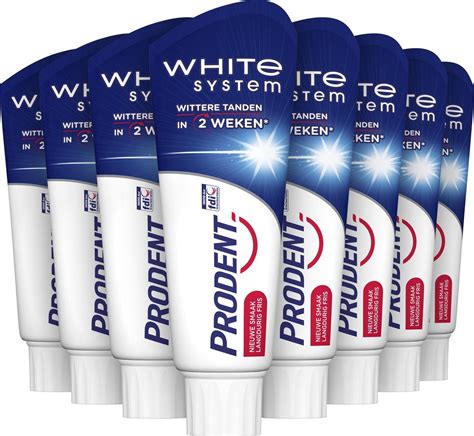 Prodent Whitening System Tandpasta X Ml Voordeelverpakking Bol