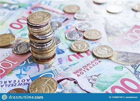 New Zealand Money Or Currency Stock Photo Image Of Loan Finance